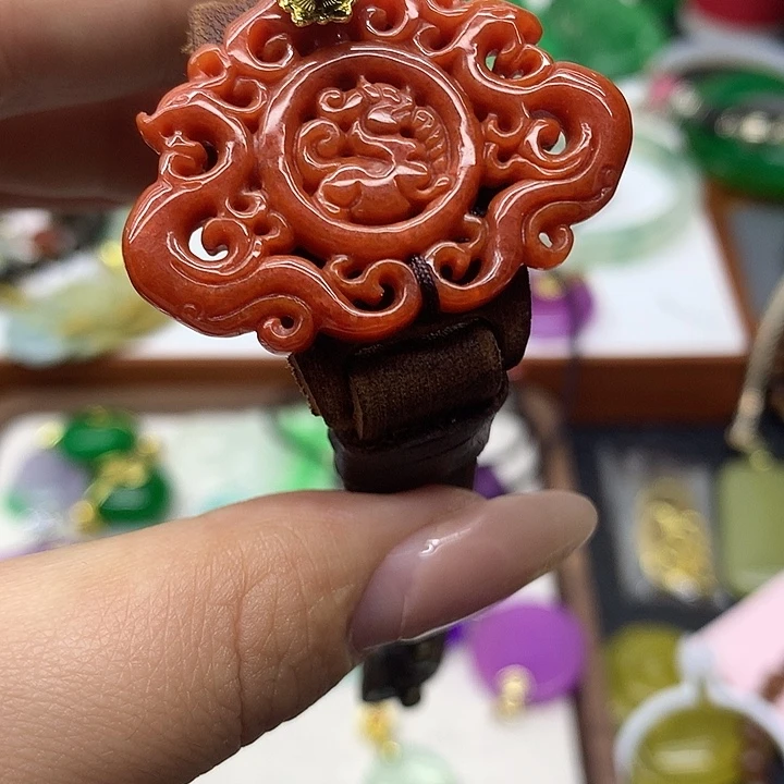 颈饰未镶嵌翡翠吊坠