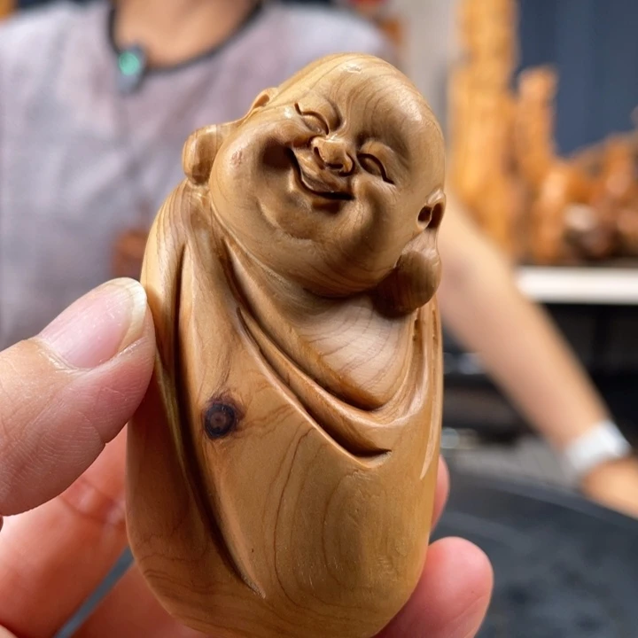 柏木（崖柏）手把件