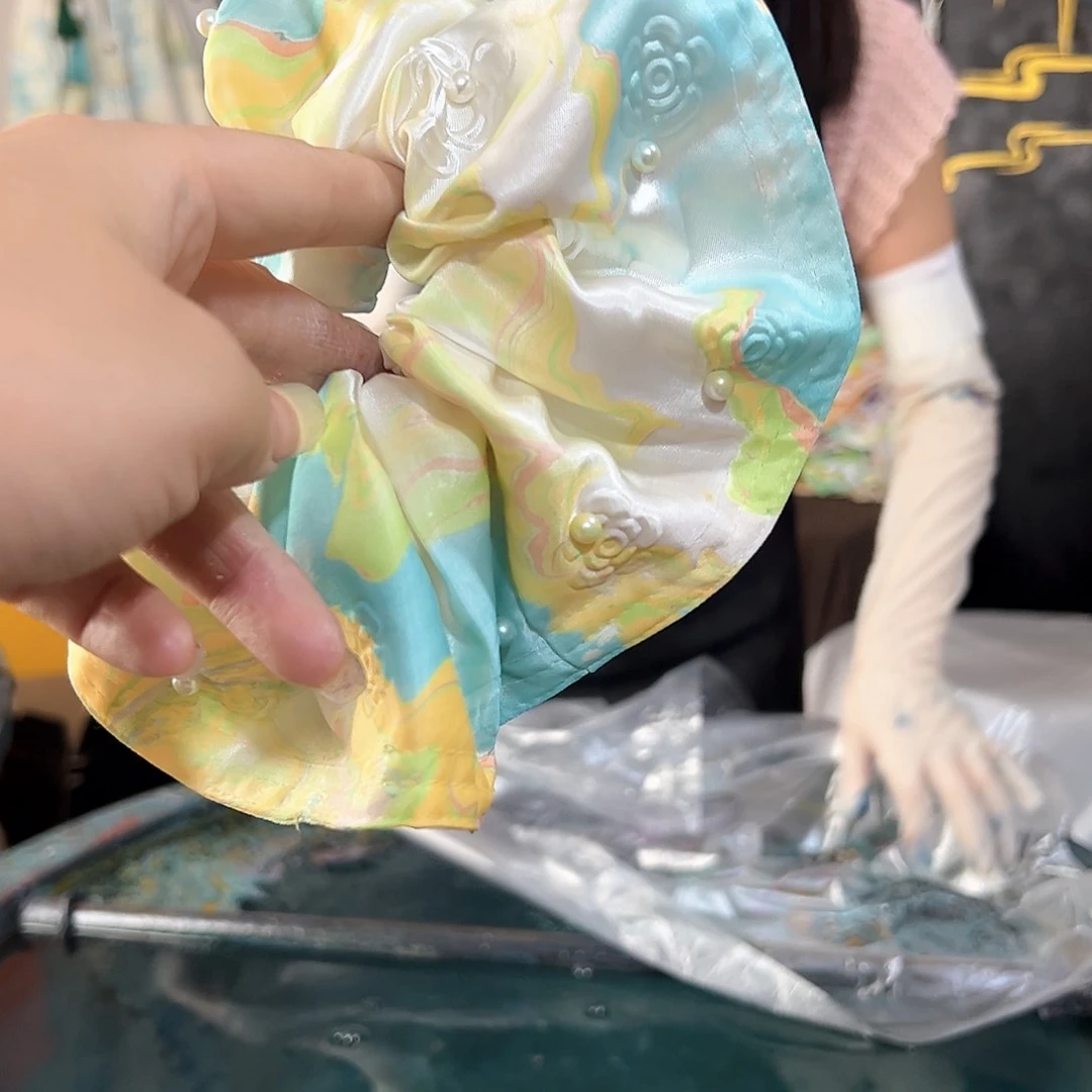 507精品圆饼发圈手作