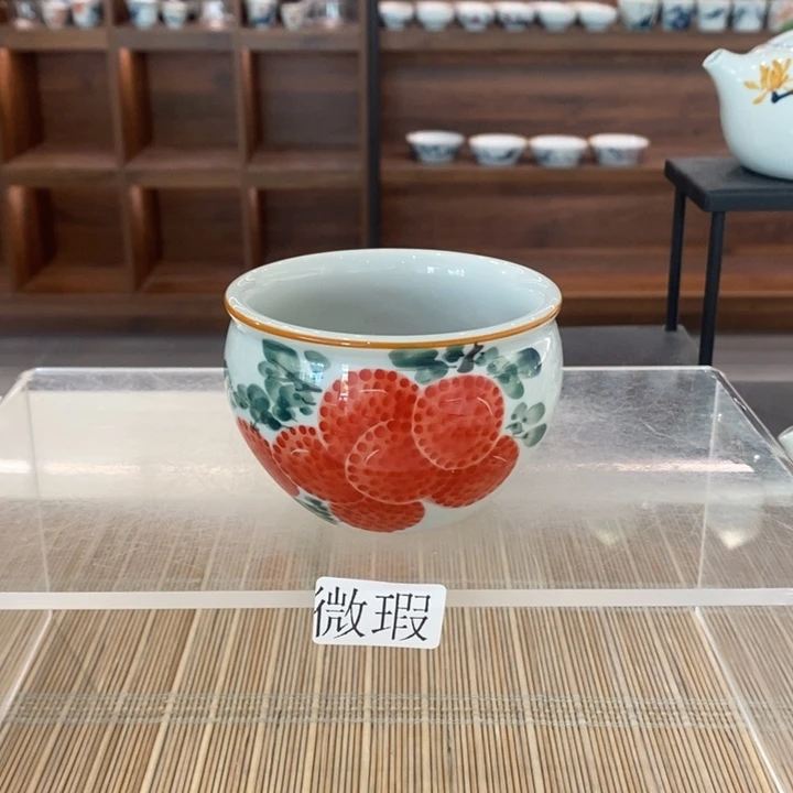 釉下老陶泥手工绘制