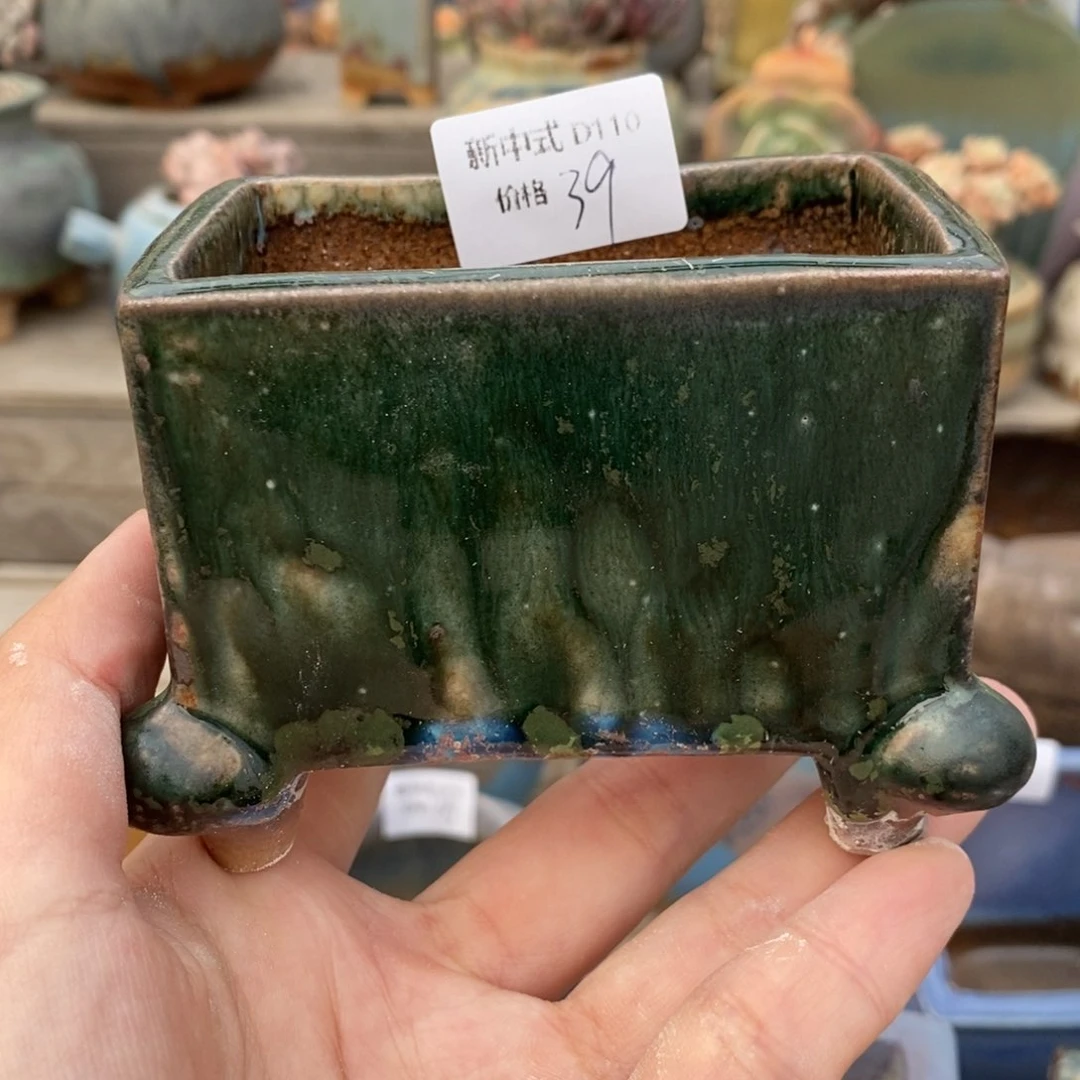 粗砂花盆磨****司1987盆新中式D110