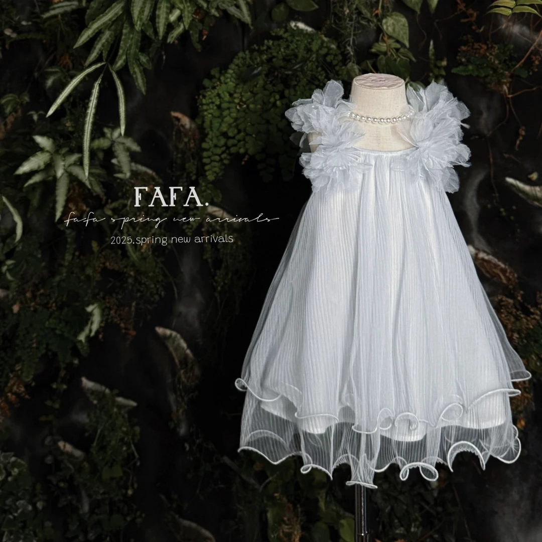 【FAFA】背心裙宝宝吊带裙/背心裙连衣裙纱裙复古夏季女XQ259530