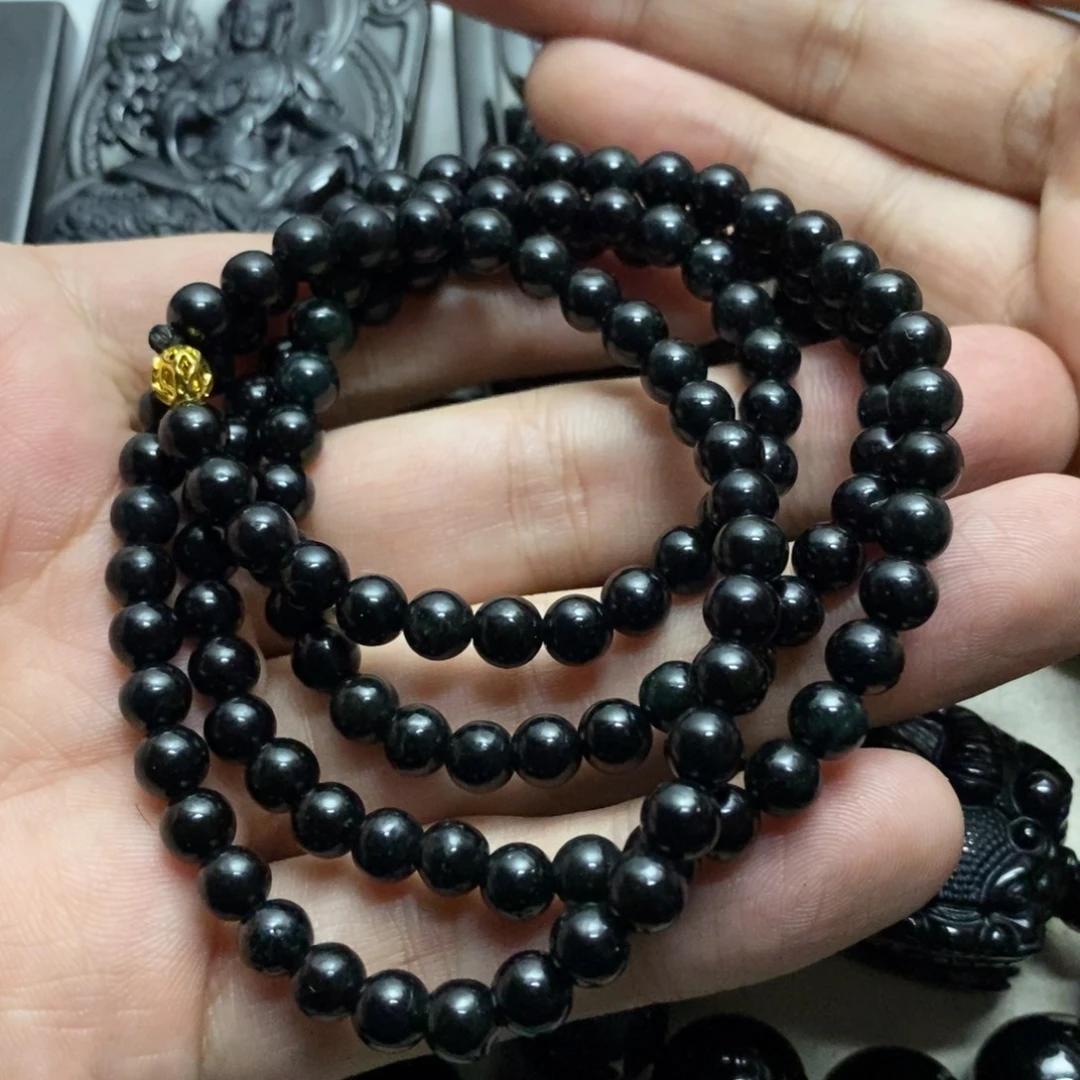 穷***活翡翠未镶嵌颈饰项链