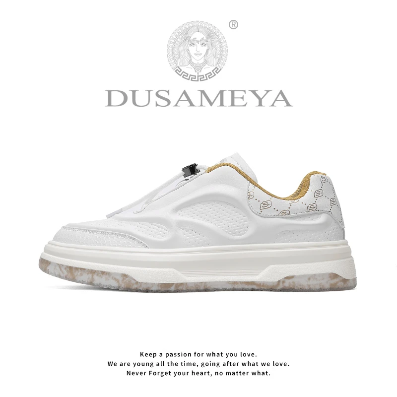 DUSAMEYA/杜莎米娅新款透气高端奢品百搭时尚情侣同穿休闲鞋6795