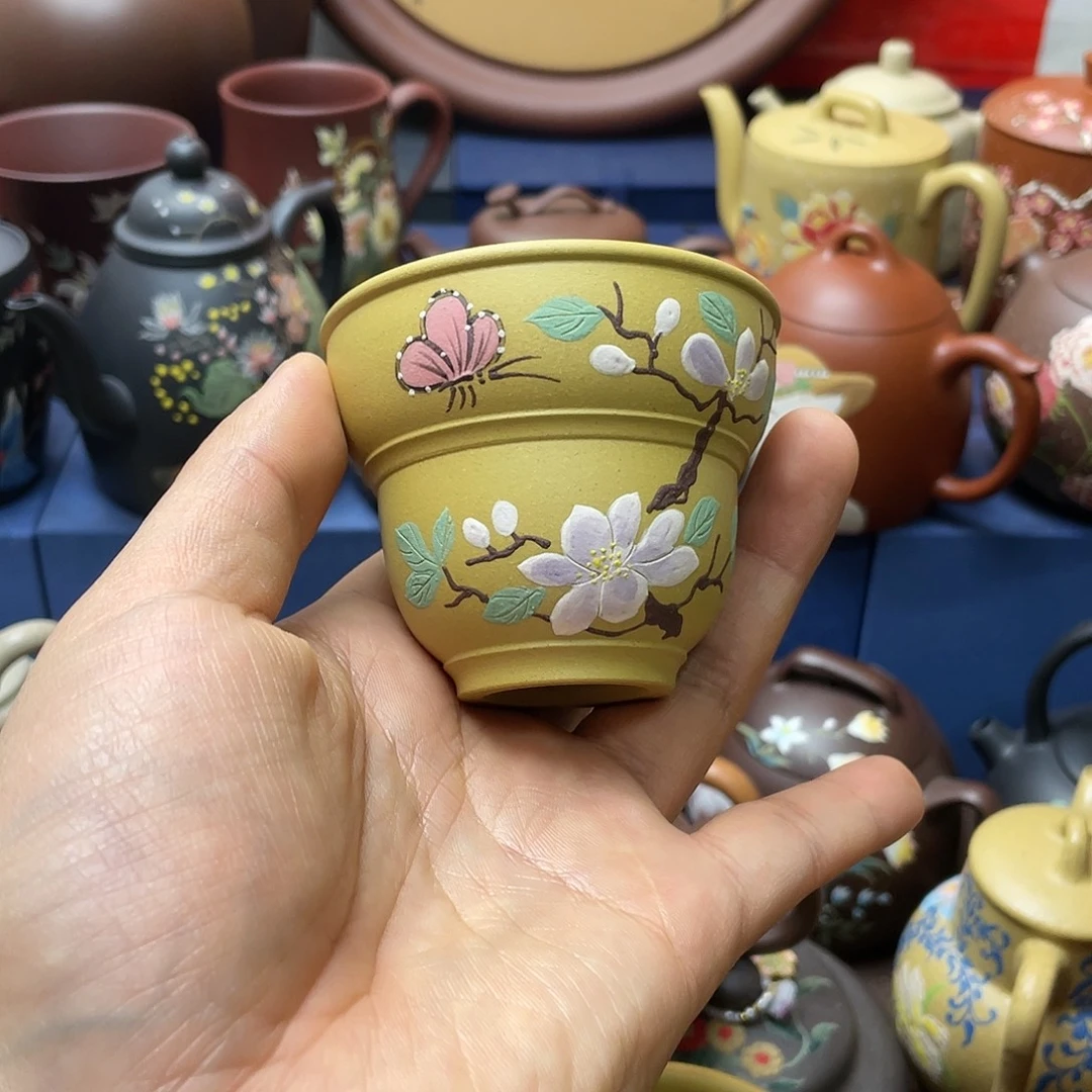 茶杯紫砂紫砂主人杯80cc