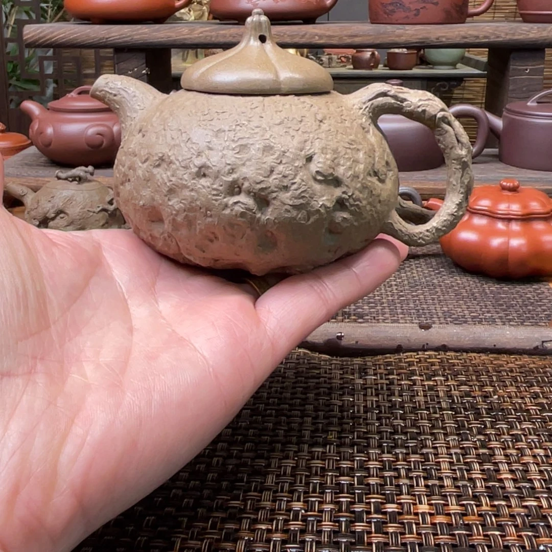 茶壶紫砂宜兴原矿紫砂手工制160