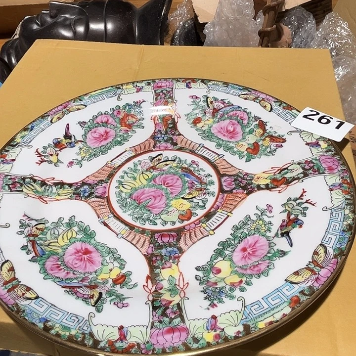 瓷片呀工艺品摆件瓷器摆件正能量
