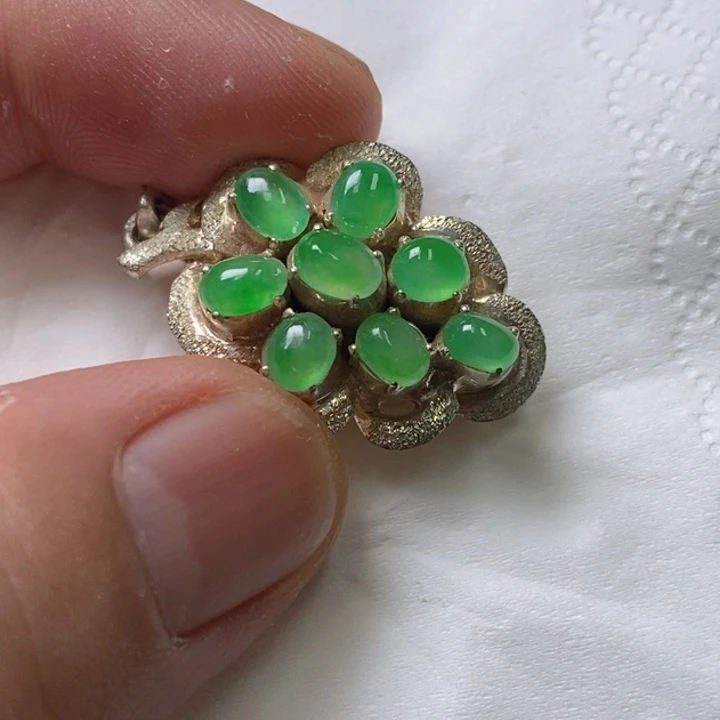 定制翡翠未镶嵌12号链接