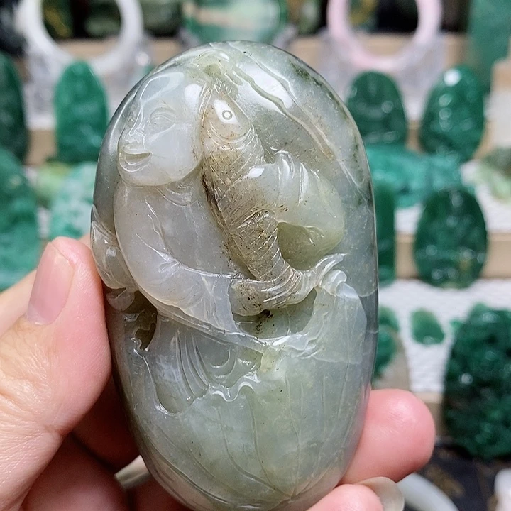 未镶嵌独山玉颈饰