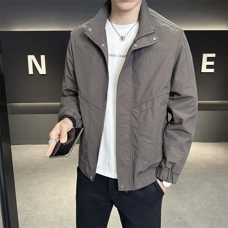 TUCANO/啄木鳥男士春秋季新款立领时尚潮流休闲帅气简约夹克外套