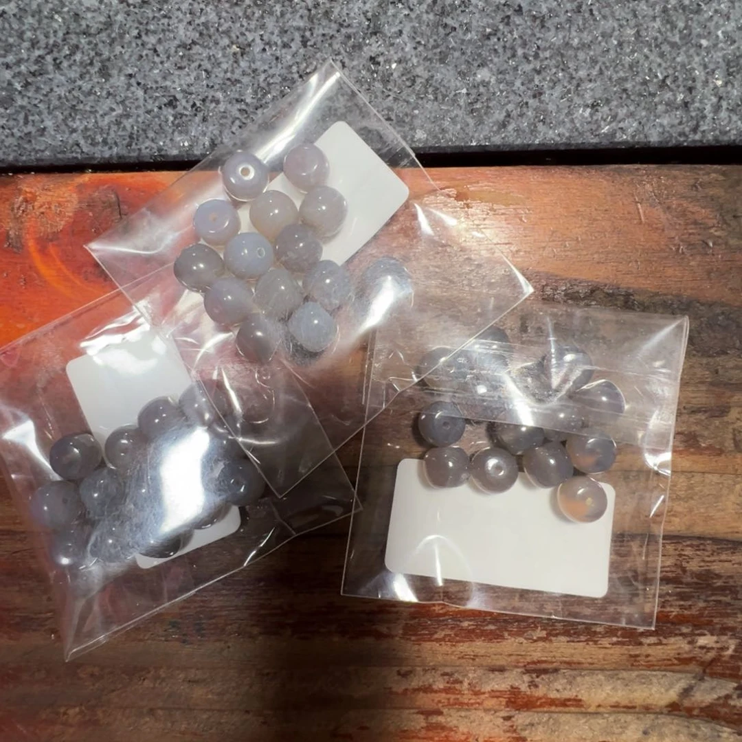 南红玛瑙配饰未镶嵌老型8m号多样性发其一袋