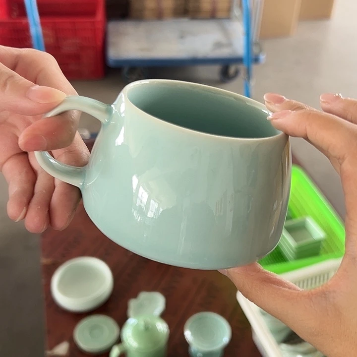 小米茶器龙泉云间青瓷