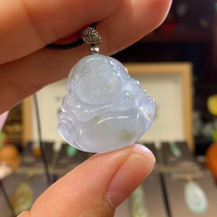 【闪购商品】颈饰银S925镶嵌翡翠9
