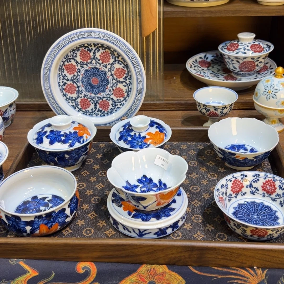 景德镇陶瓷手工手绘