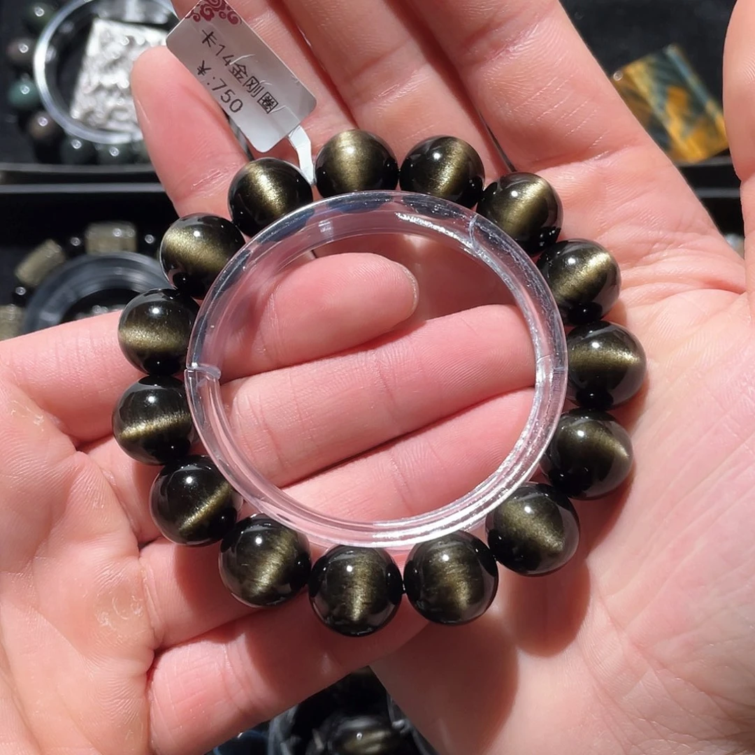 黑曜岩手串未镶嵌ʚ****ɞ