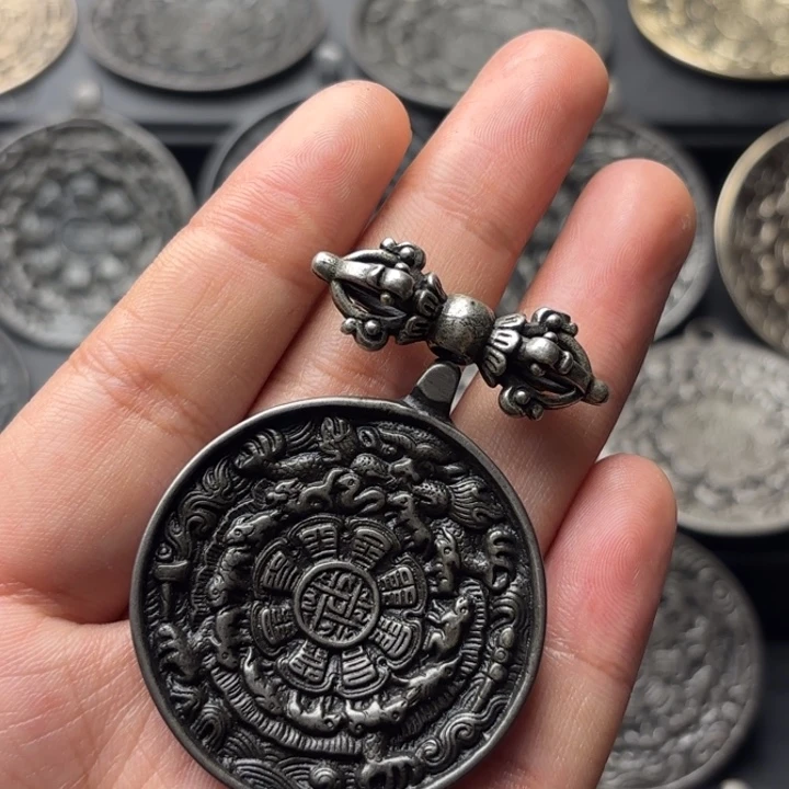 藏传九宫八卦牌牌