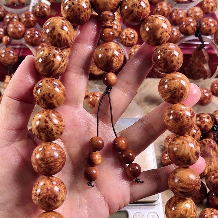 出***染手串/手链柏木（崖柏）