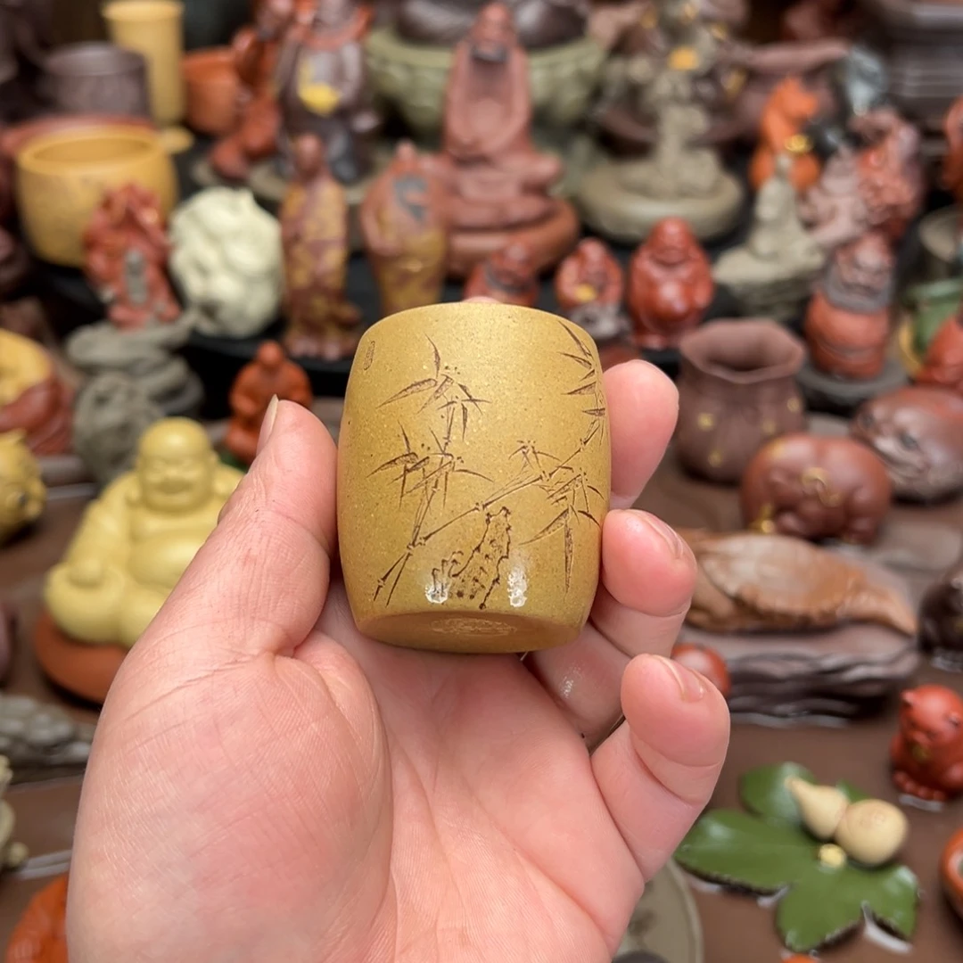 紫砂茶宠紫砂主人杯