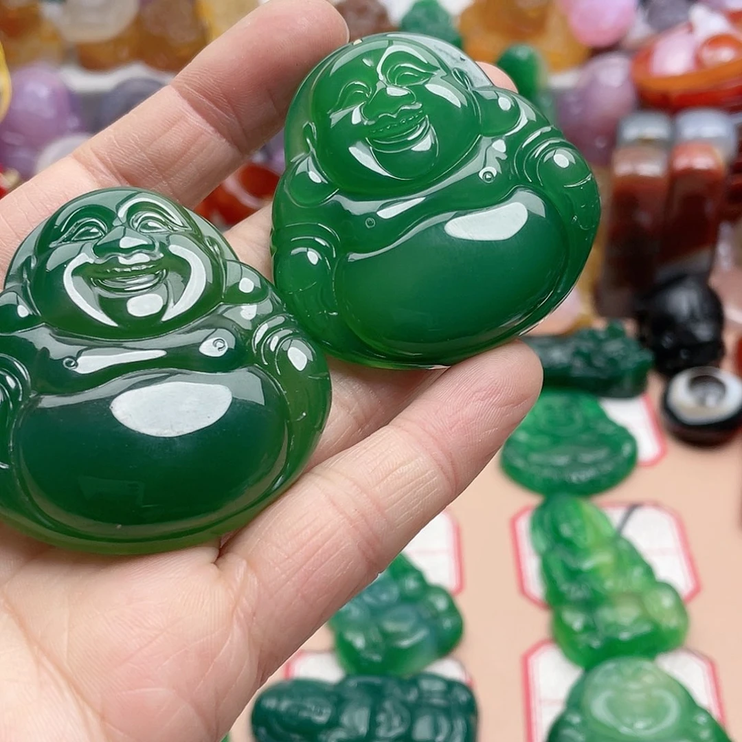 玛瑙/玉髓颈饰合金石**秀