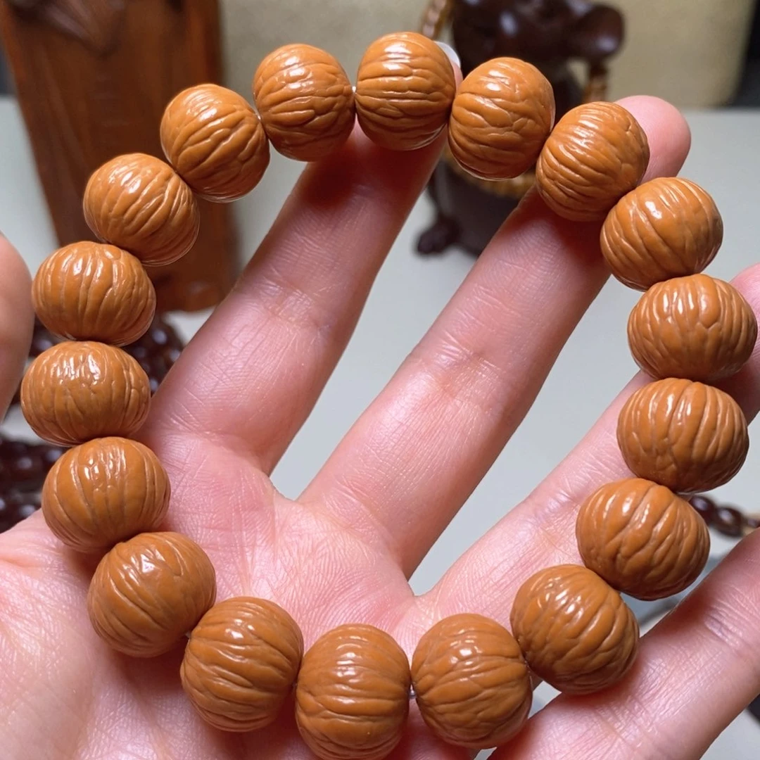 紫金鼠吊坠菩提猴头土豪手串