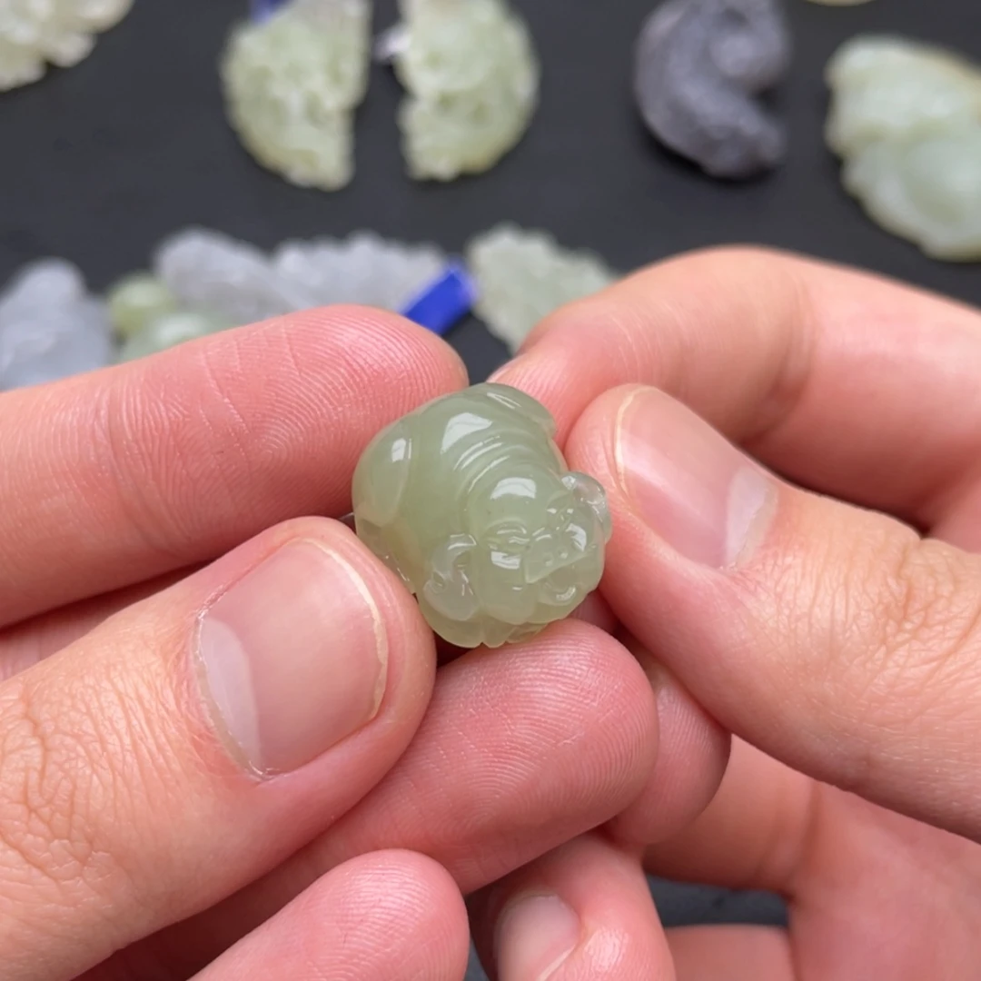 【闪购商品】和田玉颈饰未镶嵌蓝*巫