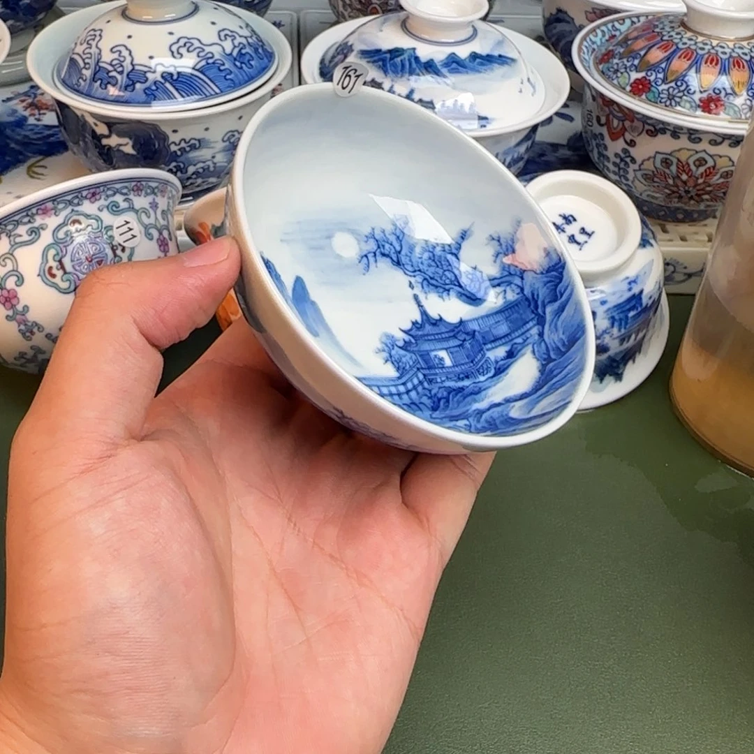 彦祖纯手工手绘茶具161