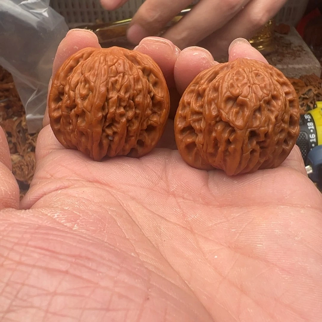 桃核把件37左右磨盘