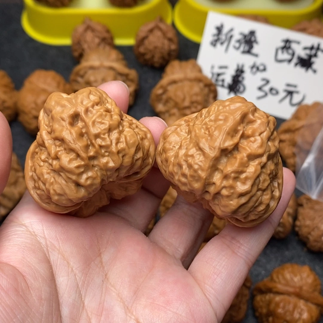 文玩核桃把件蛤蟆40