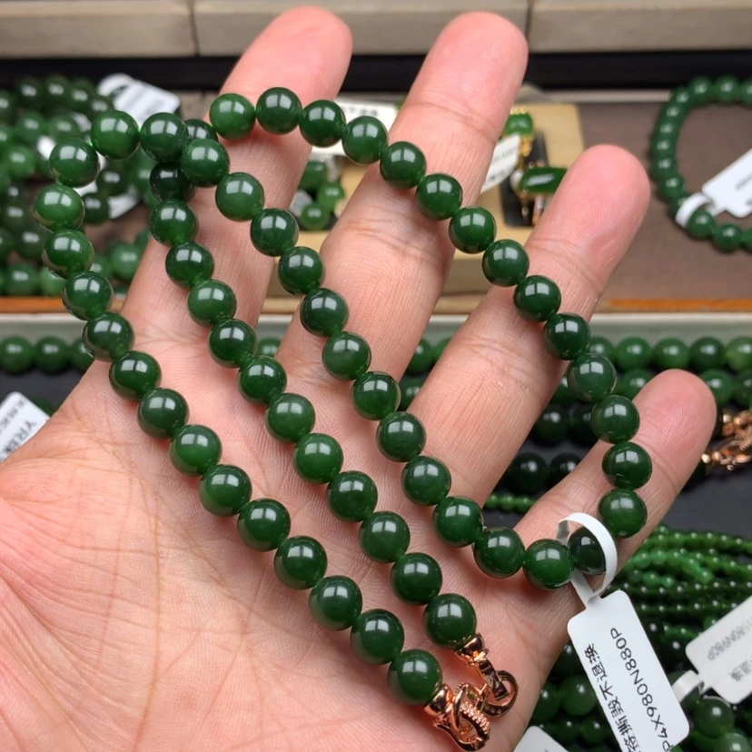 【闪购商品】颈饰未镶嵌和田玉（碧玉）请****林8