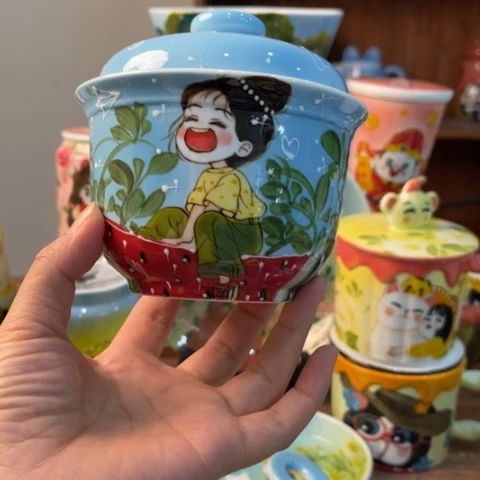 炉景德镇釉下手绘陶瓷