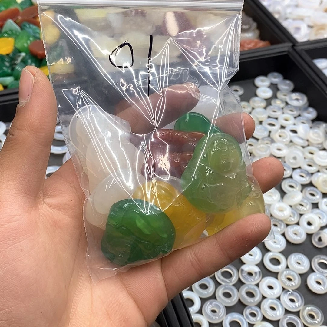 玛瑙/玉髓珠宝半成品合金梦**。