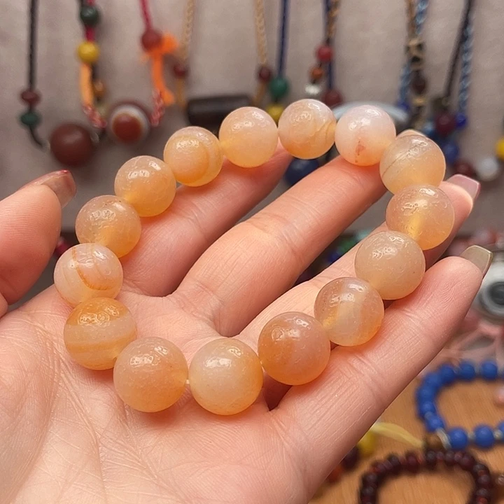 玛瑙/玉髓未镶嵌手链