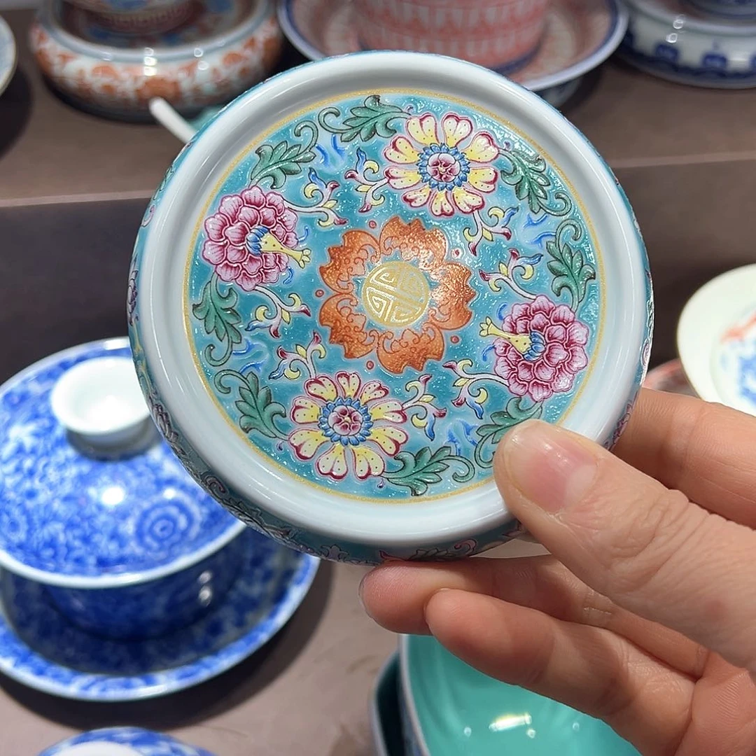 盖碗全场七景德镇都在活动中了吧哈