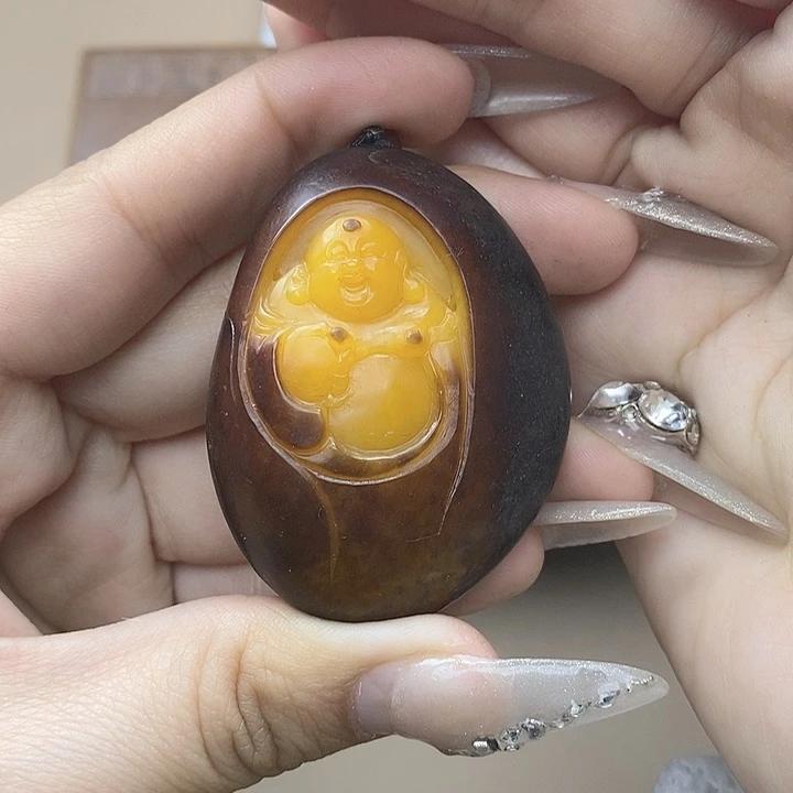 和田玉挂件未镶嵌糖*