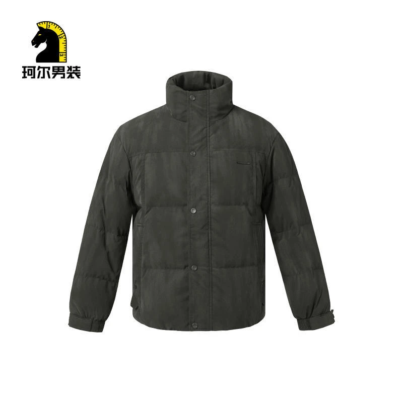 珂尔【5A级拒水大朵绒】羽绒服雾染蓬松度加倍保暖YR9520DM