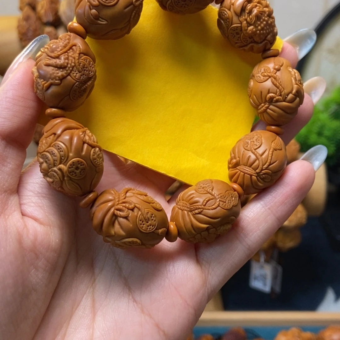 手串/手链橄榄核金蟾钱袋