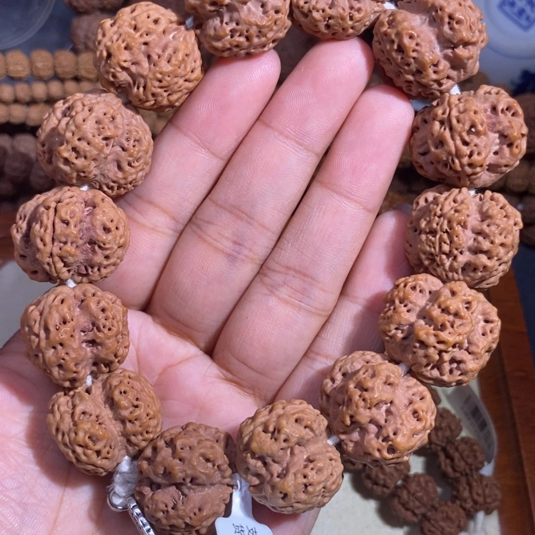 金刚菩提手串超头四叶草23mm