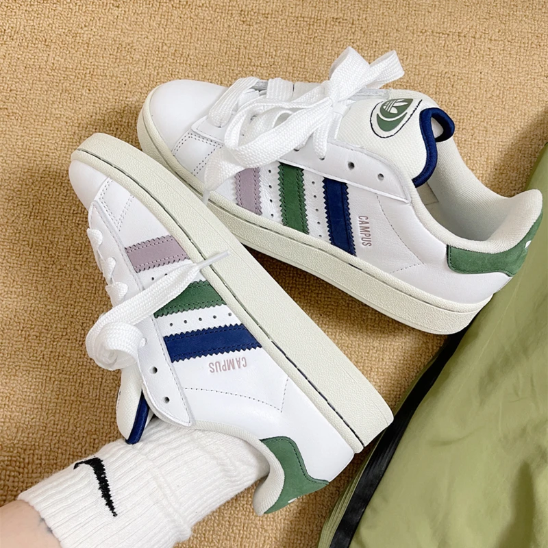 正品Adidas阿迪达斯三叶草男女春秋季时尚百搭运动休闲板鞋IH3279