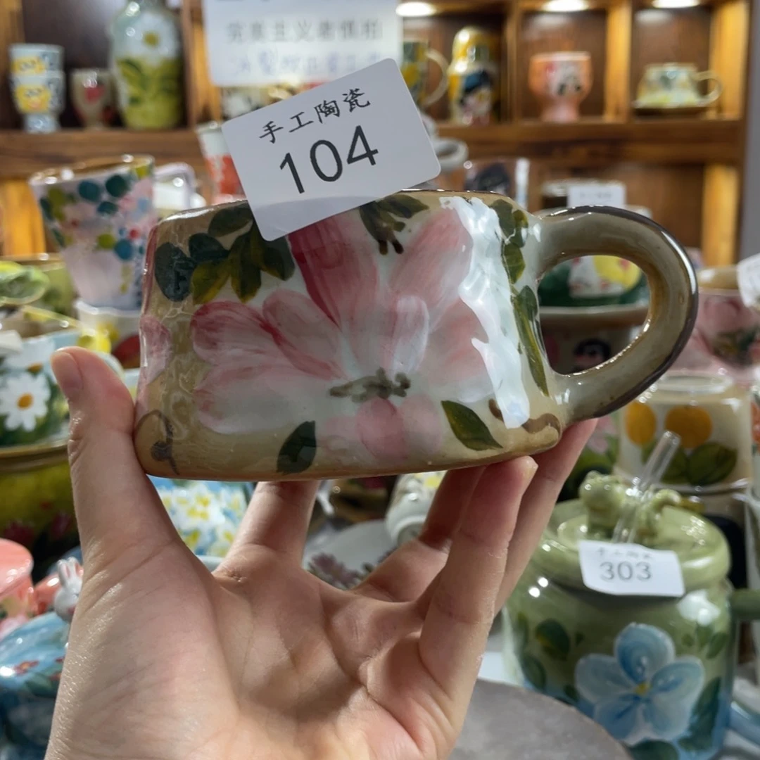 景德镇手工陶瓷杯104