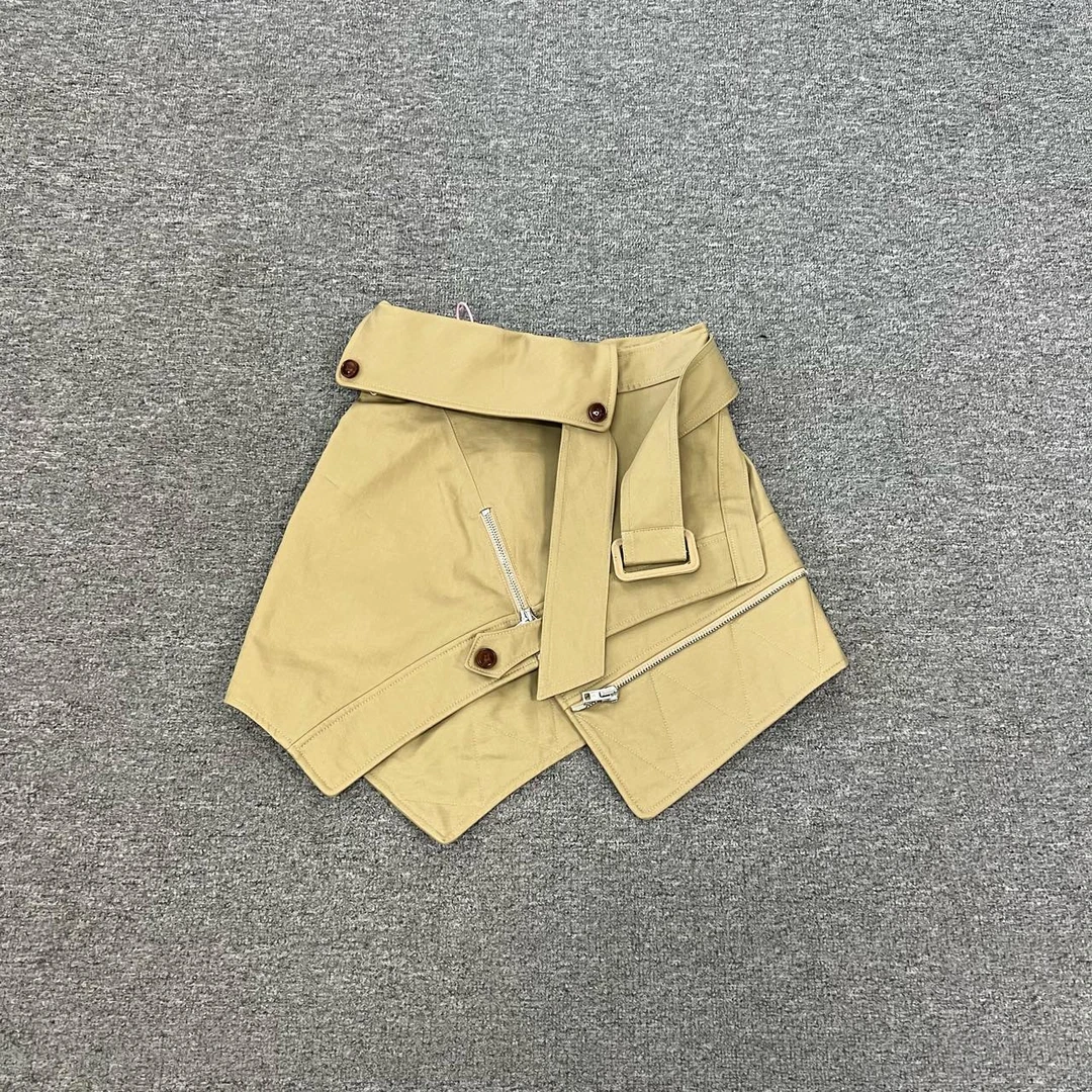 99新 maje 大王 不规则半身裙