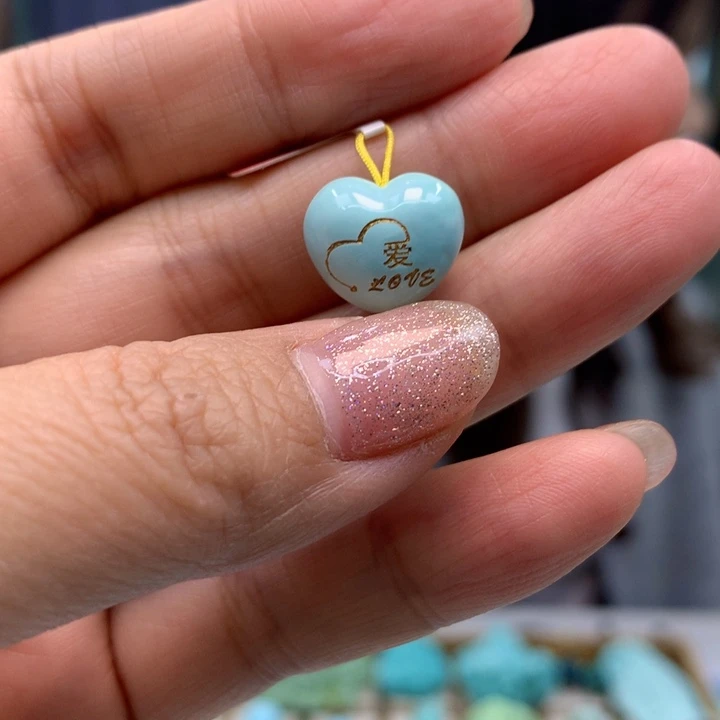 绿松石未镶嵌配饰