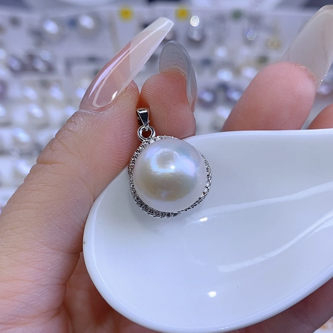 淡水珍珠颈饰合金12.9