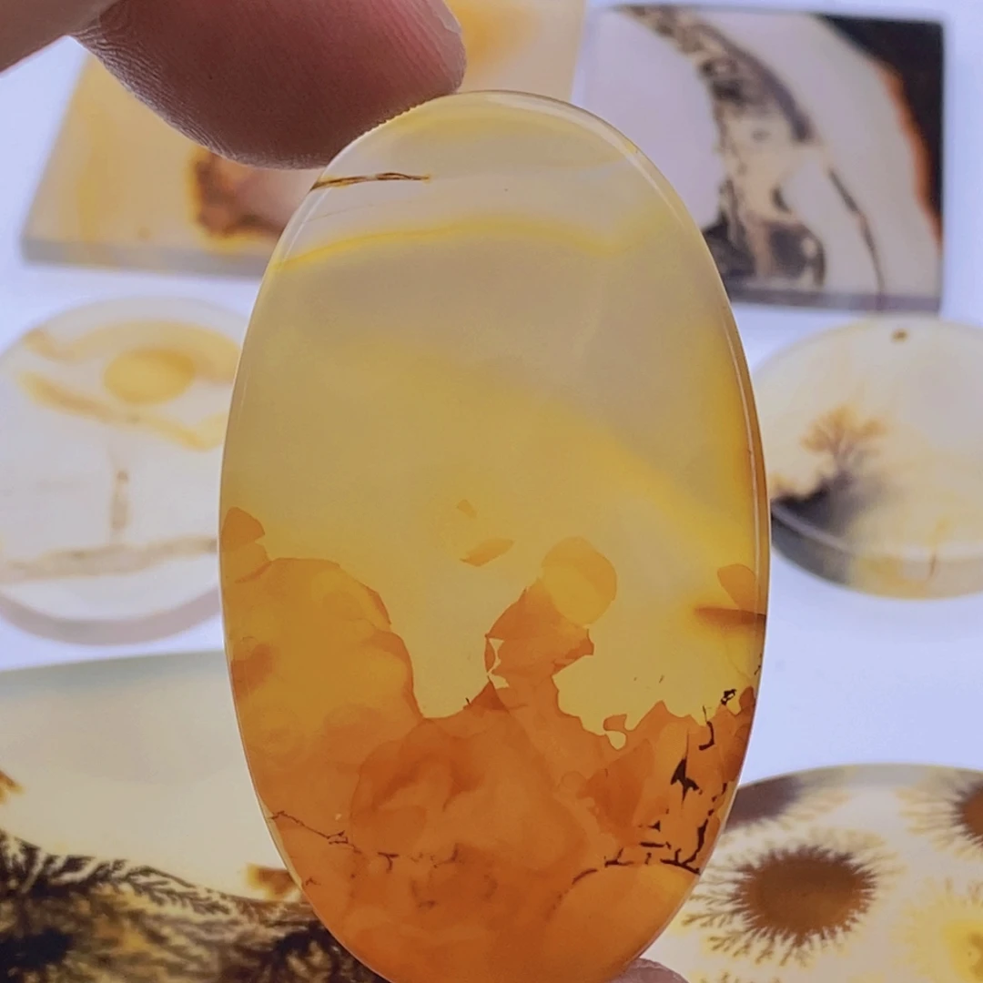 玛瑙/玉髓未镶嵌吊坠(不含链)315