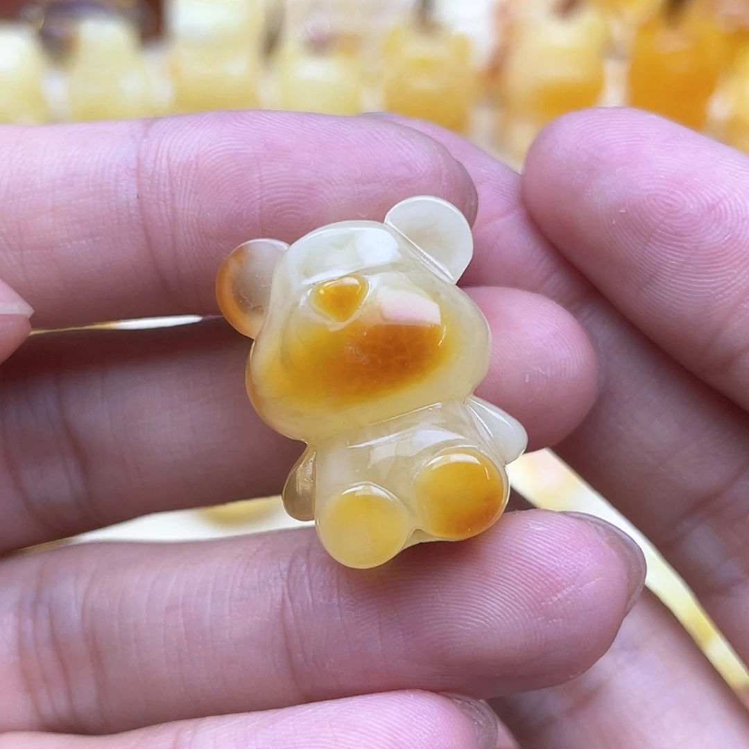 琥珀裸石未镶嵌蜜蜡