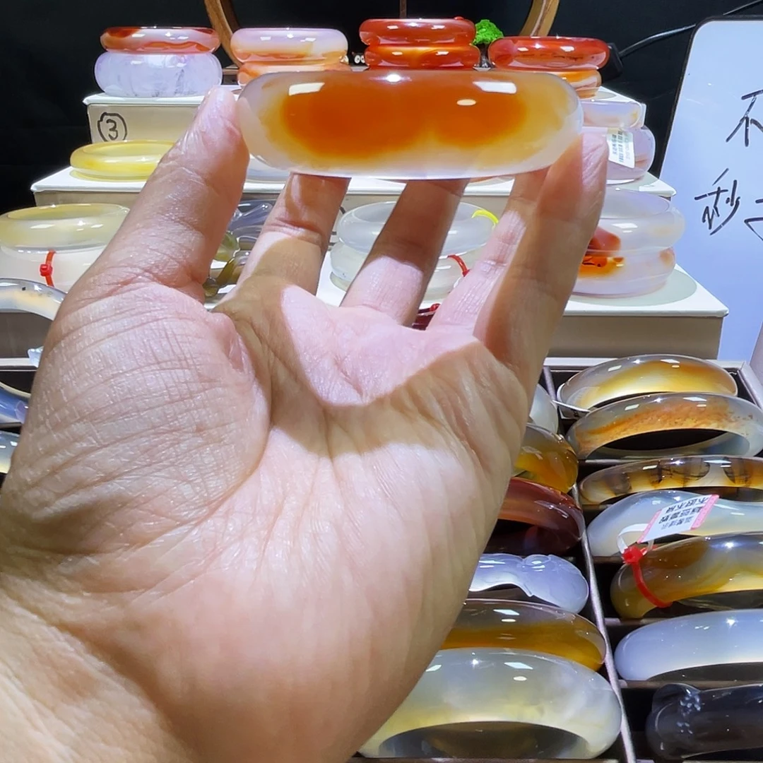 玛瑙/玉髓未镶嵌手镯