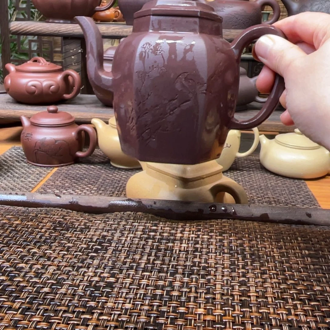 茶壶紫砂宜兴原矿紫砂手工制全320