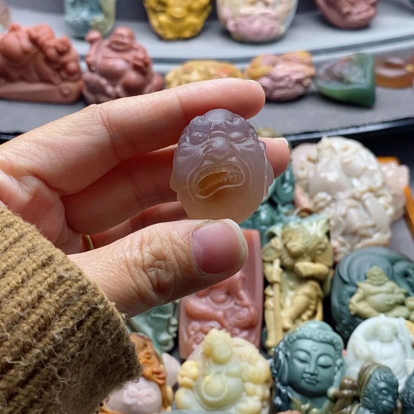 【闪购商品】未镶嵌吊坠定制玛瑙