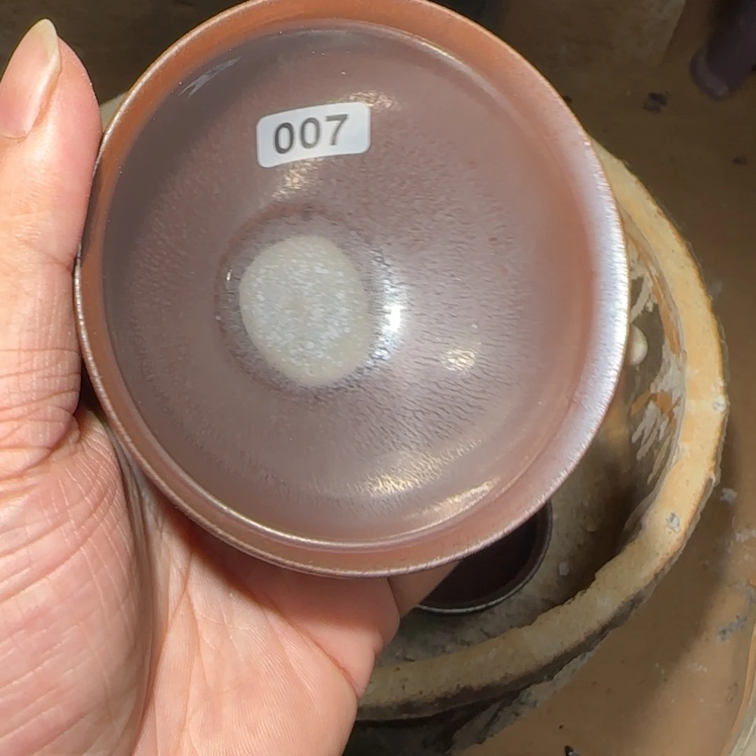 茶盏焦源柴烧自然还原007