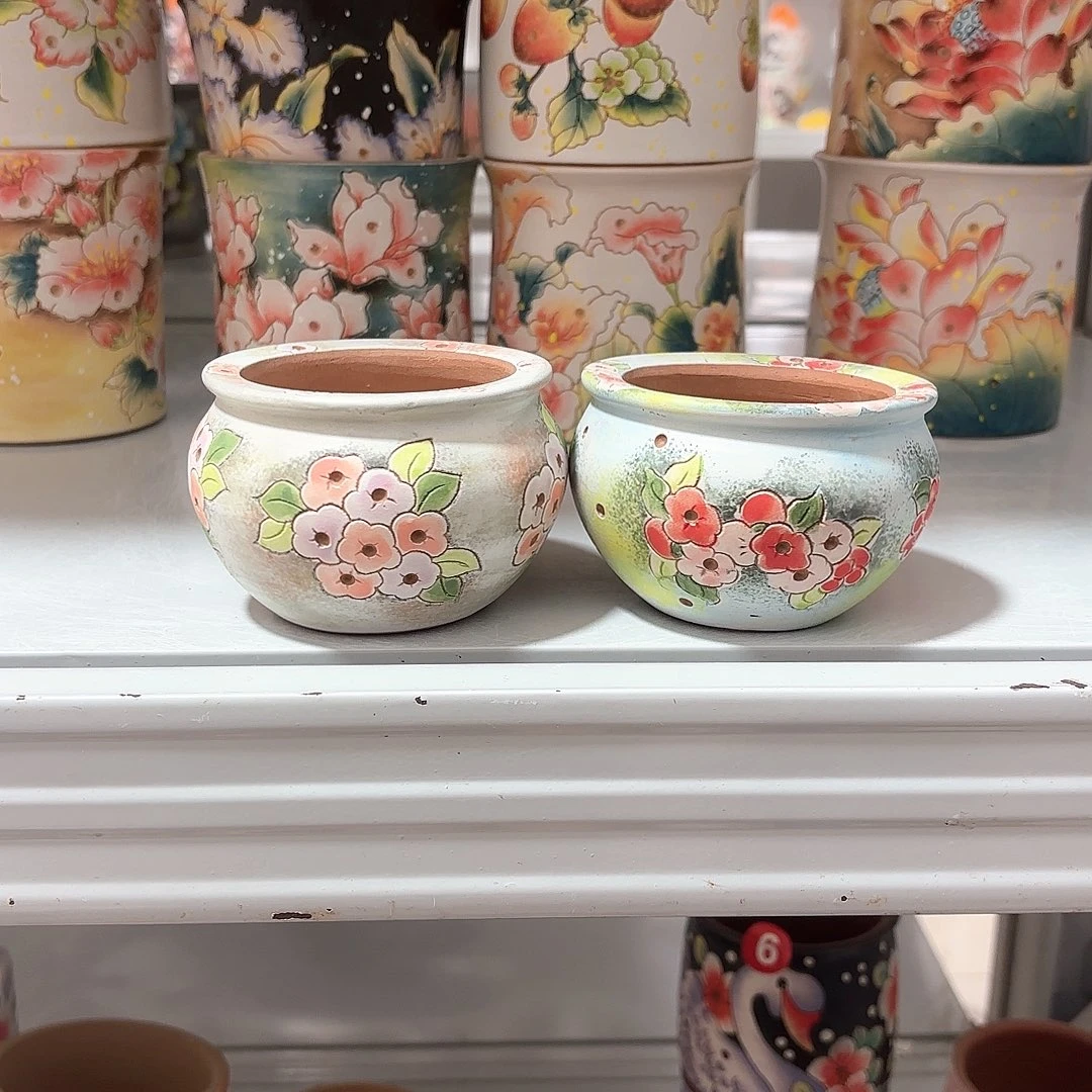 紫砂花盆蜗****牛手工花盆默认微瑕