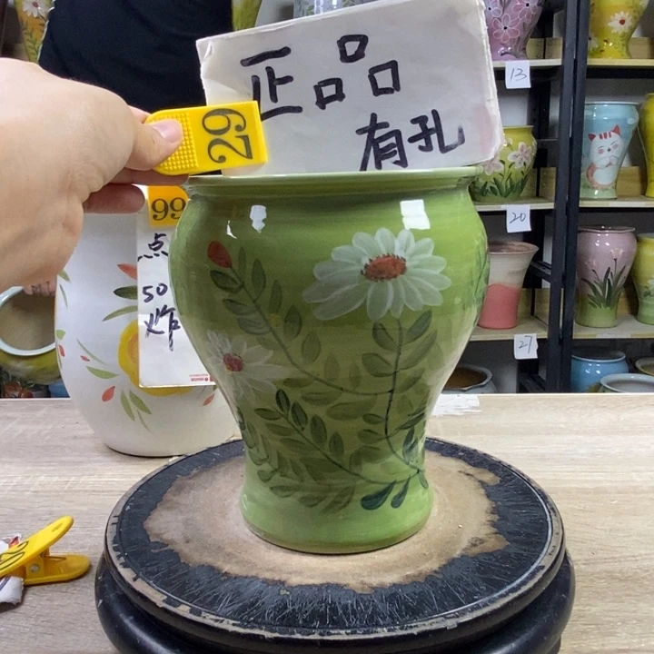 景德镇高温陶瓷花盆